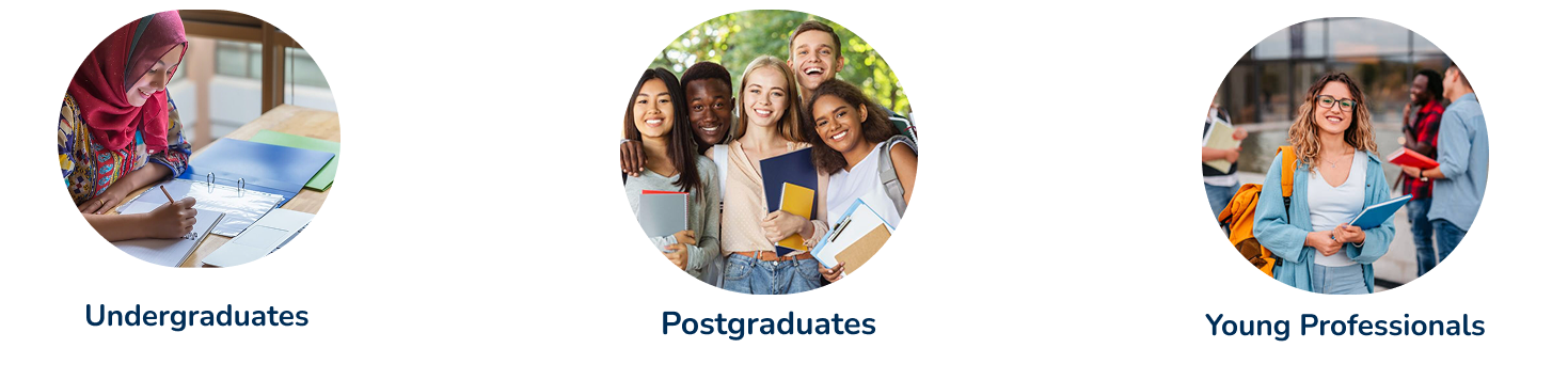 Target audience: undergraduates, postgraduates and young professionals.